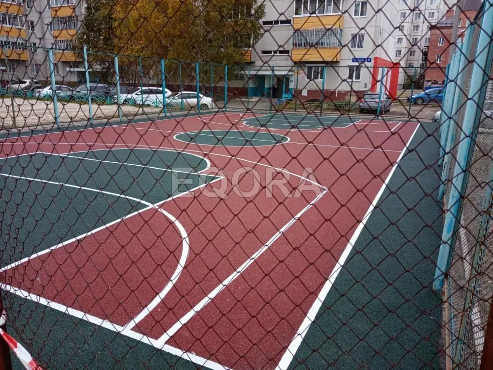 Резиновые покрытия из крошки для спортивных площадок в Павловском Посаде